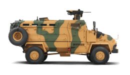 Kirpi zırhlı araç resmi