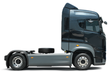 4x2 Black hauling truck image