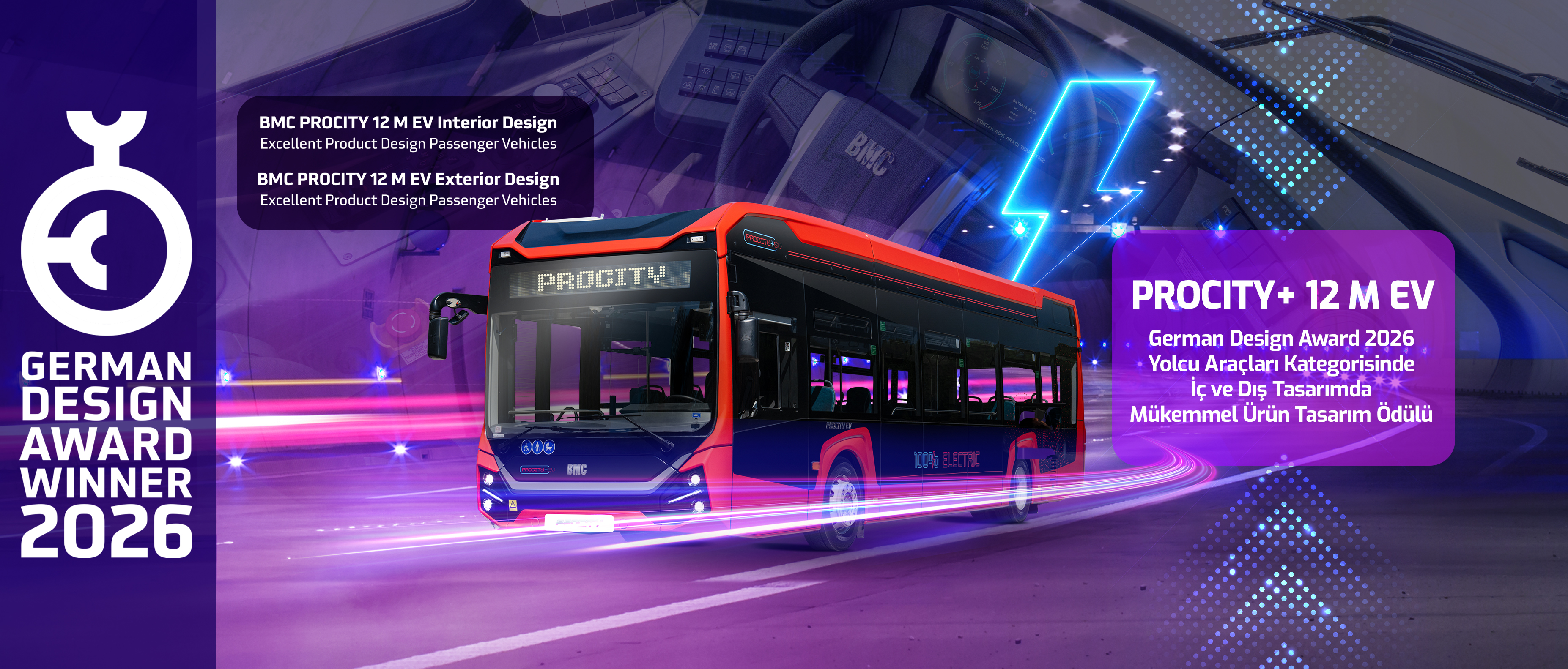 BMC’ye German Design Award 2026’dan Çifte Tasarım Ödülü! 🏆