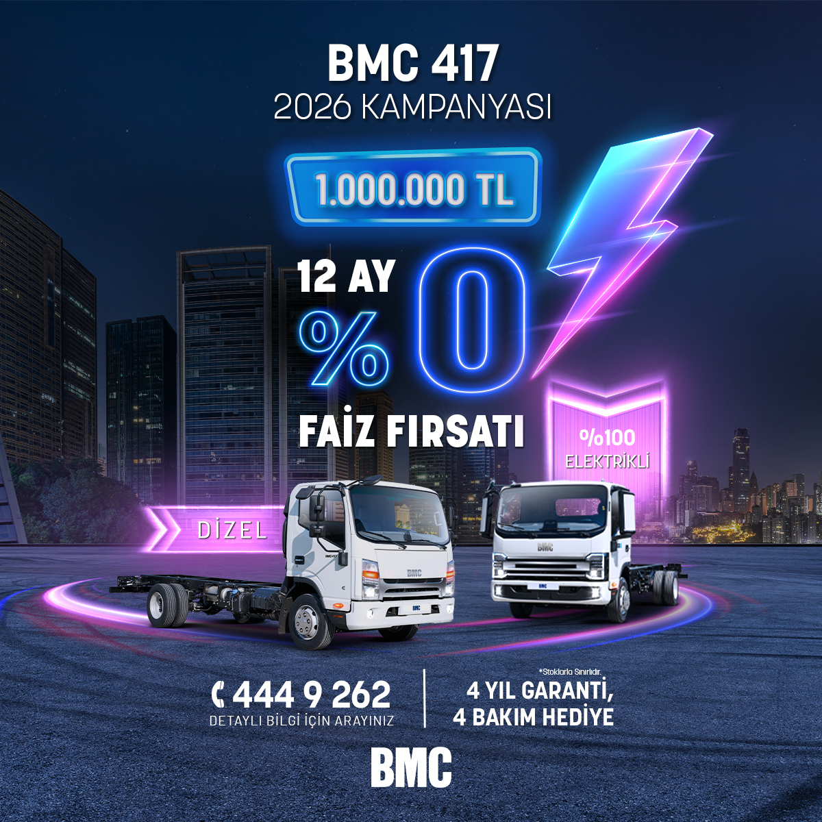 BMC 417 2026 KAMPANYASI