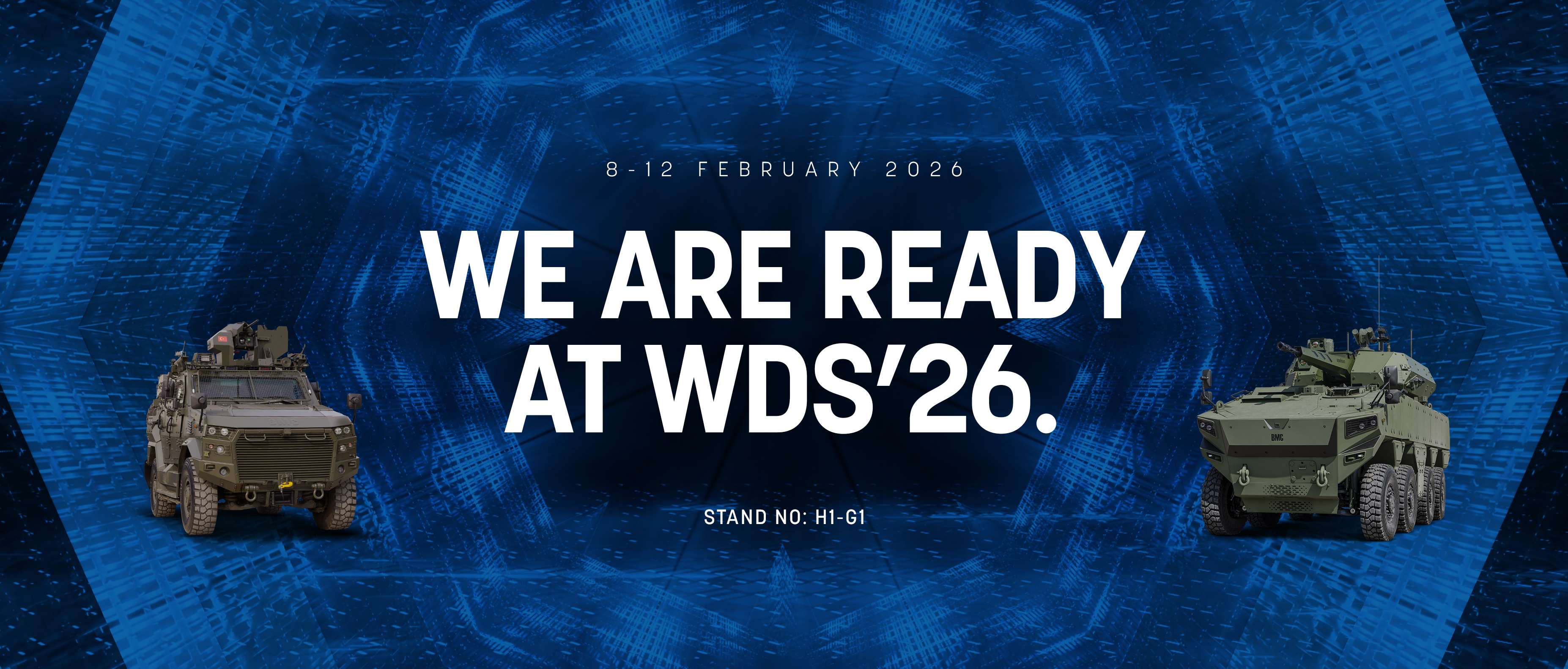 BMC Takes the Stage at World Defence Show 2026 with Its Armored Vehicles!