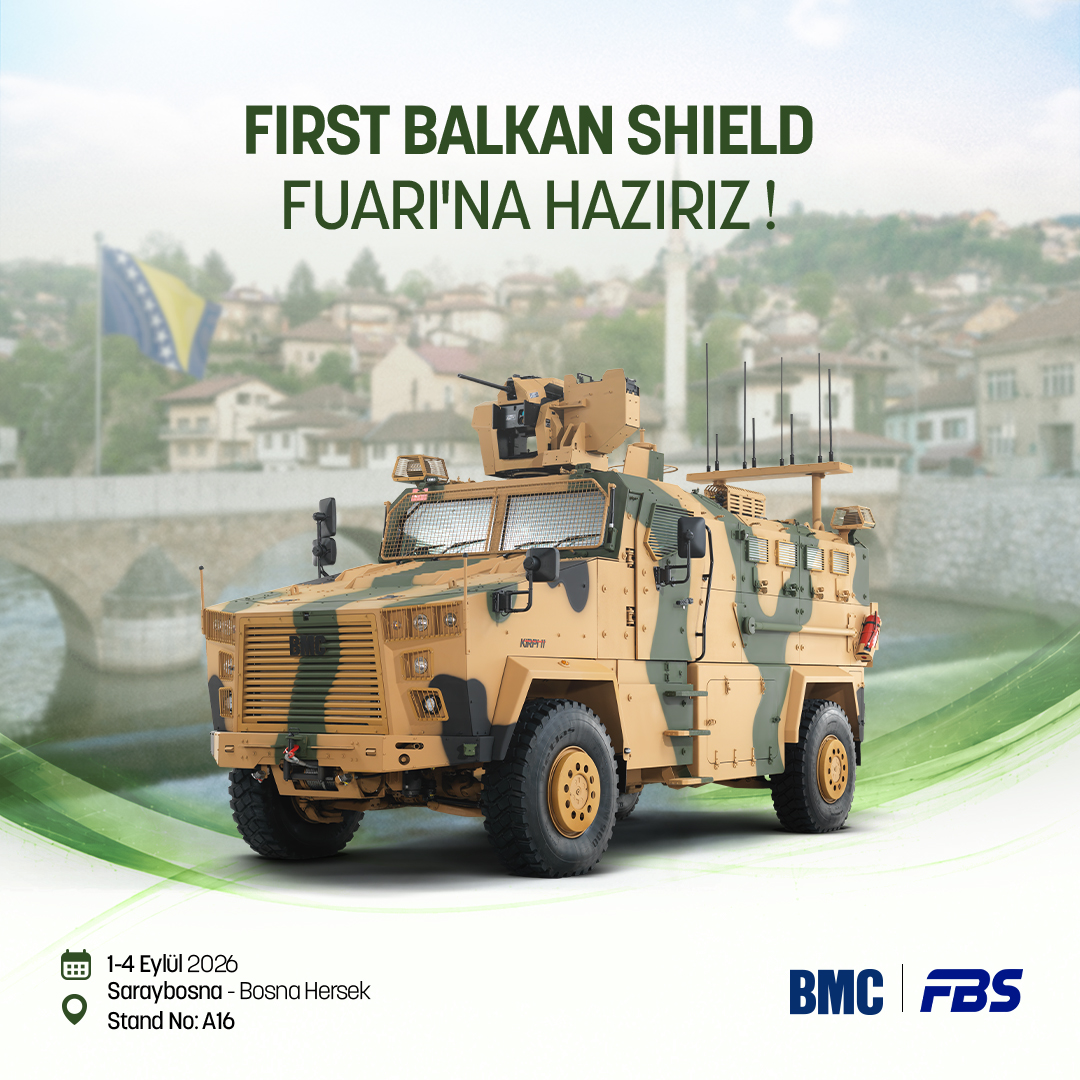 FIRST BALKAN SHIELD FUARI'NA HAZIRIZ!