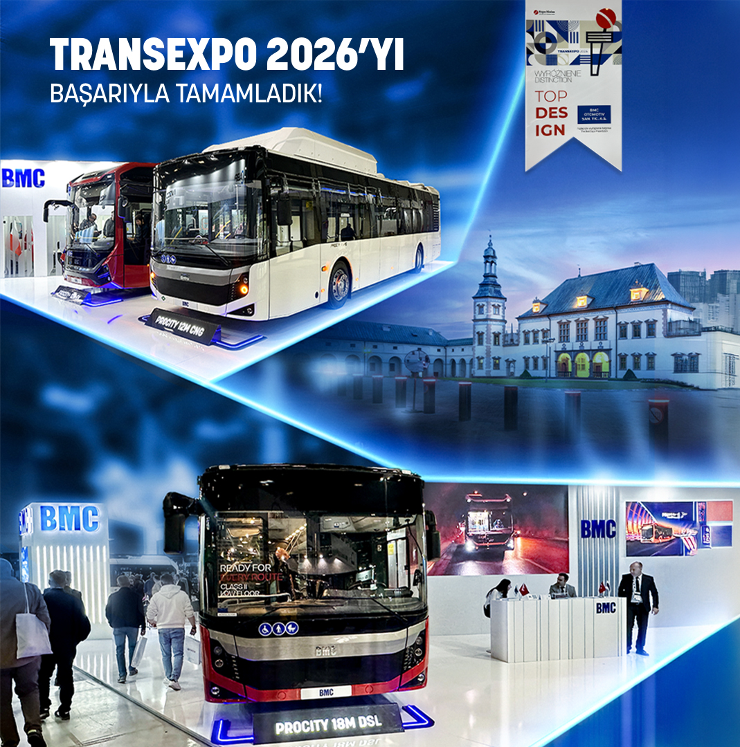 TRANSEXPO 2026'YI BAŞARIYLA TAMAMLADIK!