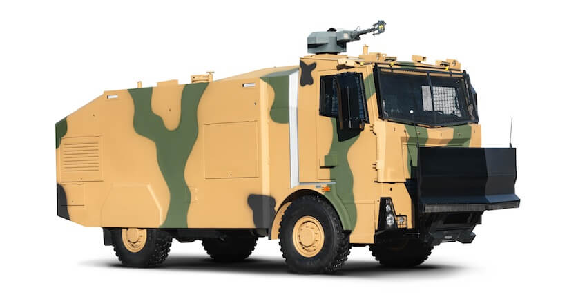 RIOT CONTROL VEHICLE