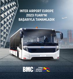 INTER AIRPORT EUROPE 2023 FUARI'NI BAŞARIYLA TAMAMLADIK