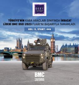 BMC, DSEI 2023 FUARI'NI BAŞARIYLA TAMAMLADI