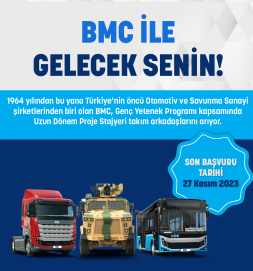 BMC UZUN DÖNEM STAJ PROGRAMI BAŞLIYOR