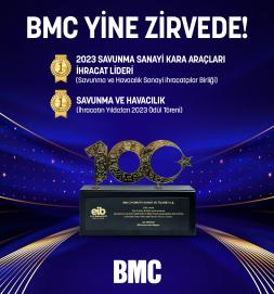 BMC, SAVUNMA SANAYİ KARA ARAÇLARI İHRACATINDA ZİRVEDEKİ YERİNİ KORUDU